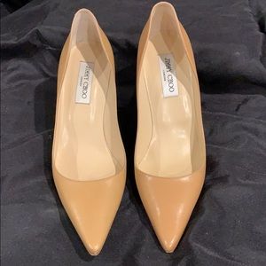Jimmy Choo nude heels